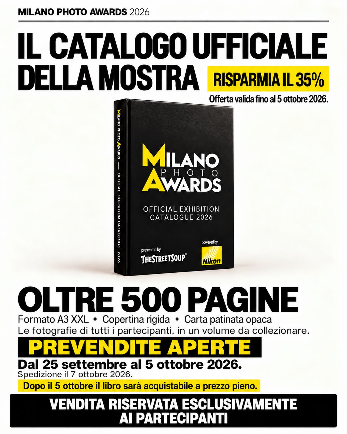 catalogo libro milano photo awards